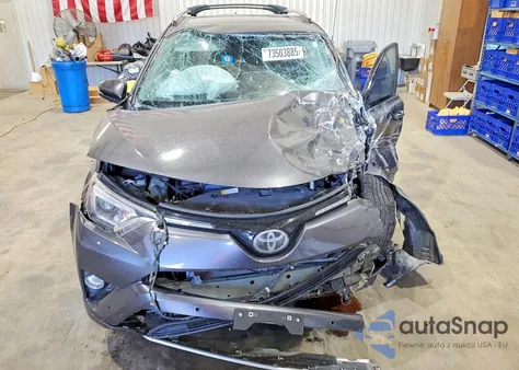 2017 Toyota Rav4 Limited z USA, uszkodzony, nr VIN 2T3DFREV7HW646748